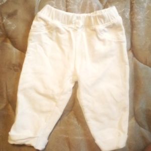 Carter's White size 3M Baby Pants